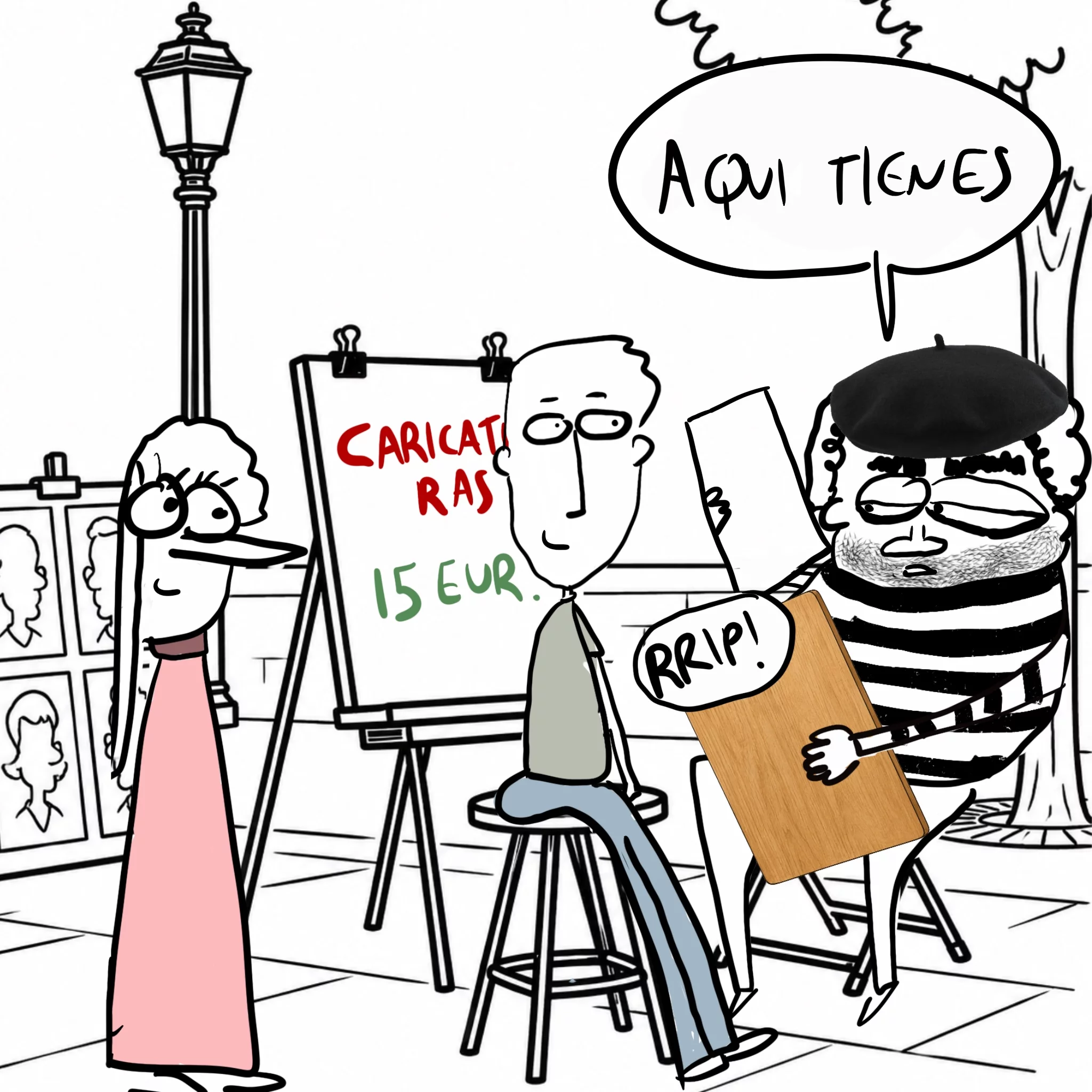 la caricatura